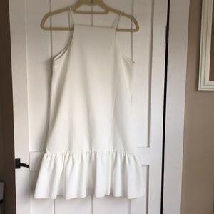 Zara brand new white strap dress size S